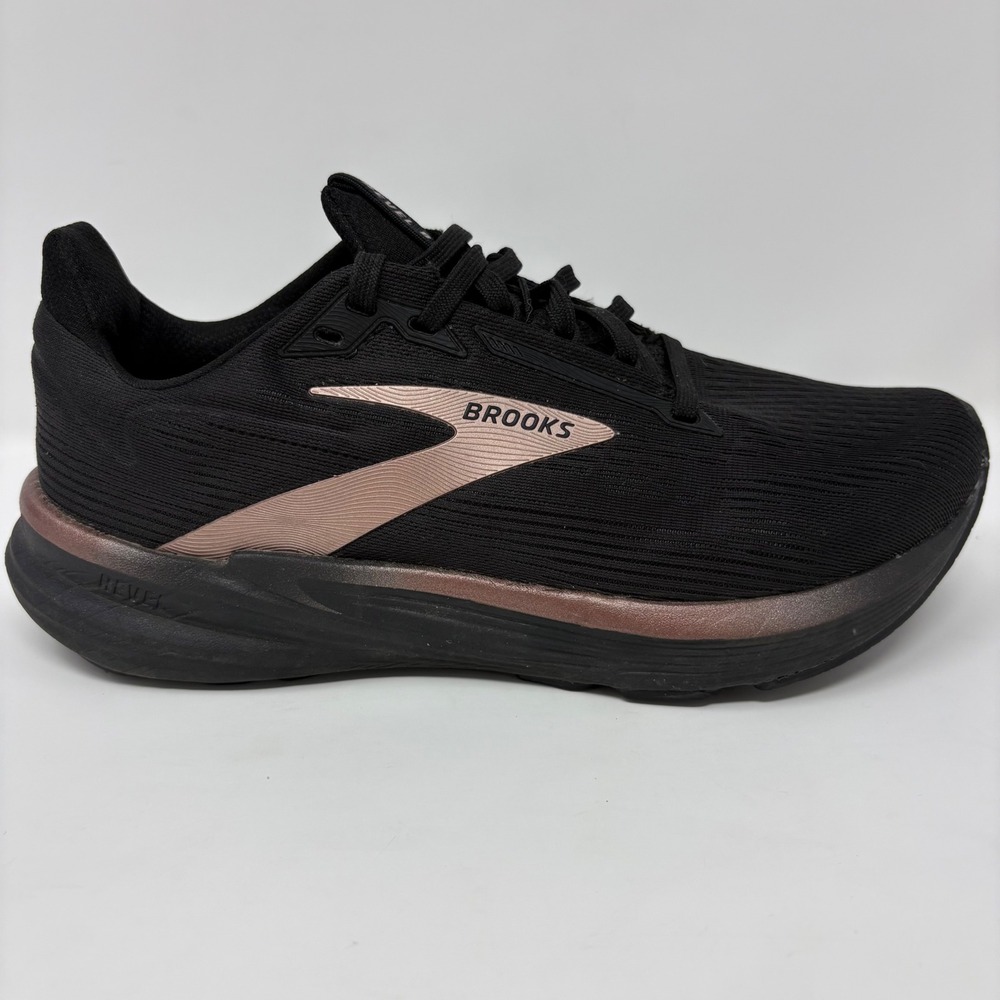 Brooks Revel 8 Womens Size 7 Black Rose Gold Athletic Running Shoes Sneakers